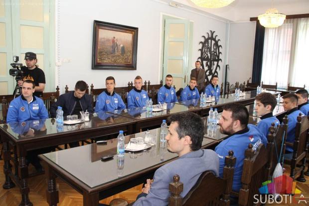 Futsaleri MESŠC-a na prijemu u Gradskoj kući