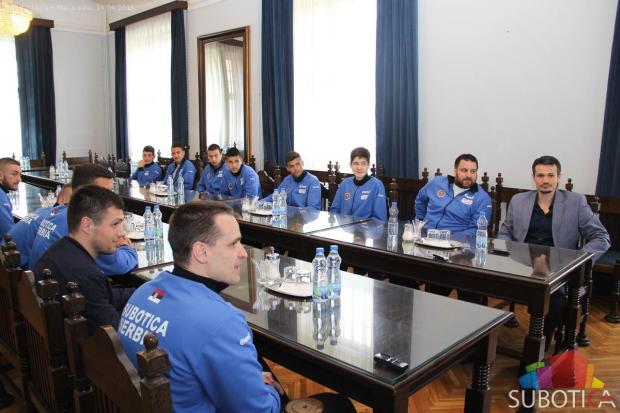 Futsaleri MESŠC-a na prijemu u Gradskoj kući