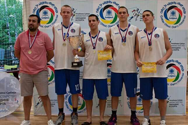 Basketaši Ekonomske škole šampioni Srbije i učesnici Svetskog prvenstva za srednjoškolce