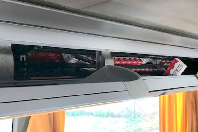 Sprečen pokušaj krijumčarenja 14 boksova cigareta