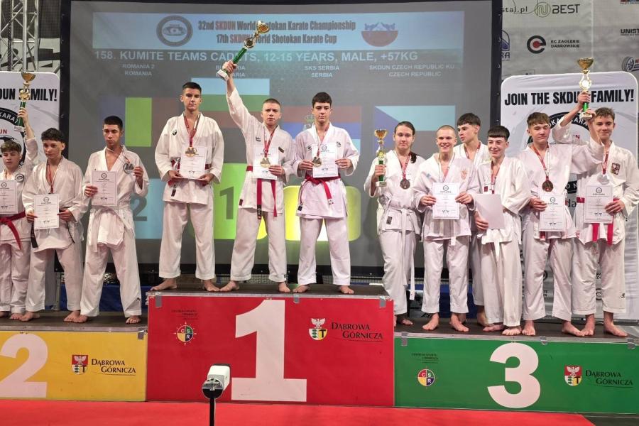 Karate: „Spartak Enpi“ osvojio 34 medalje na Svetskom prvenstvu i Kupu