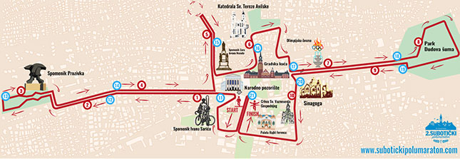 Informacije o zatvaranju ulica i saobraćanju autobusa u nedelju