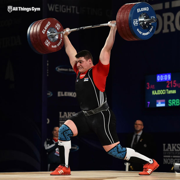 Tamaš Kajdoči 11. na Evropskom prvenstvu u dizanju tegova