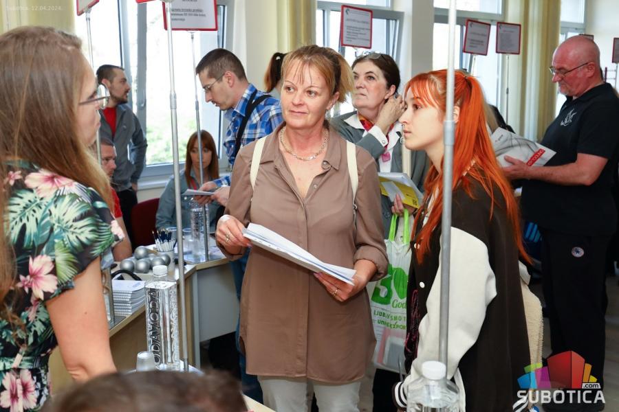 Više od 250 radnih mesta na Sajmu zapošljavanja u Subotici