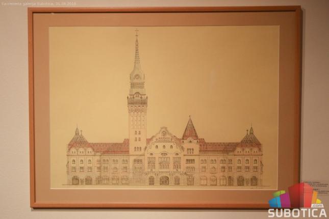 Otvorena izložba "Subotičke fasade: crteži i fotografije u ogledalu prošlosti"