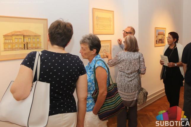 Otvorena izložba "Subotičke fasade: crteži i fotografije u ogledalu prošlosti"