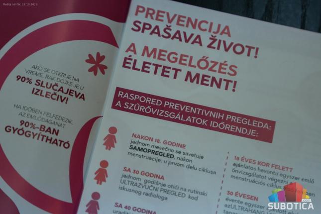 Šetnja "Tanjinom stazom hrabrosti" - podrška osobama koje se bore sa karcinomom dojke