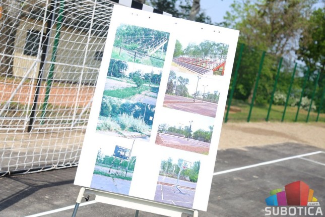 Obnovljeni tereni na Paliću čekaju ljubitelje sporta