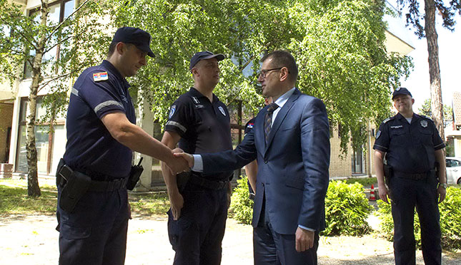 Direktor policije pohvalio rad subotičke policije i borbu protiv kriminala