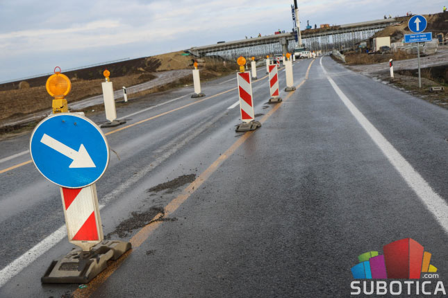 Privremeno se zatvara deonica Y kraka na Somborskom putu, od kružnog toka do Kelebije