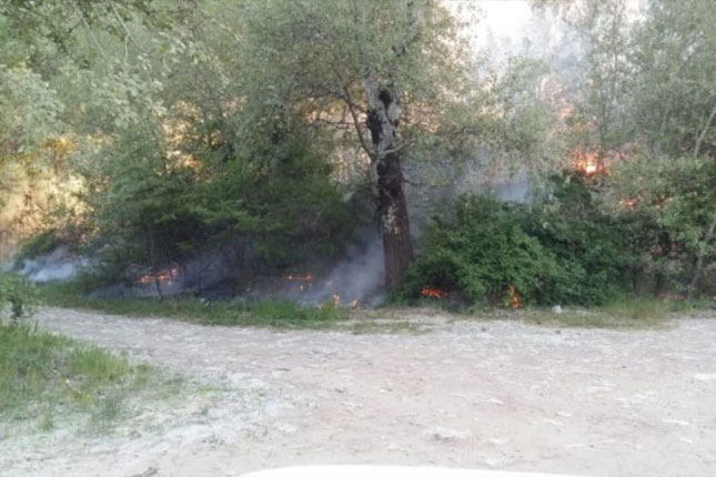 Goreo policijski parking u Izvorskoj