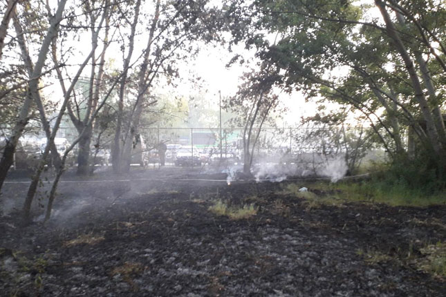 Goreo policijski parking u Izvorskoj