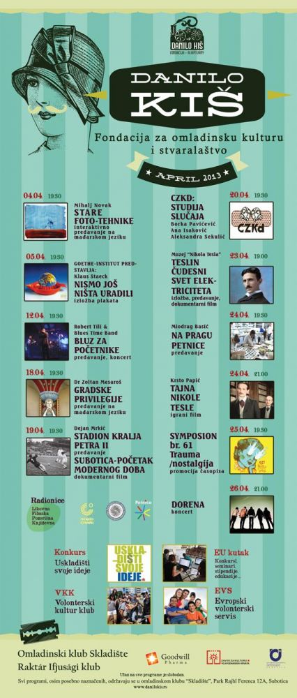 "Skladište" - program u aprilu