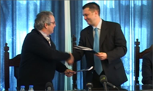 Kalcedonija Subotica - potpisivanje Ugovora