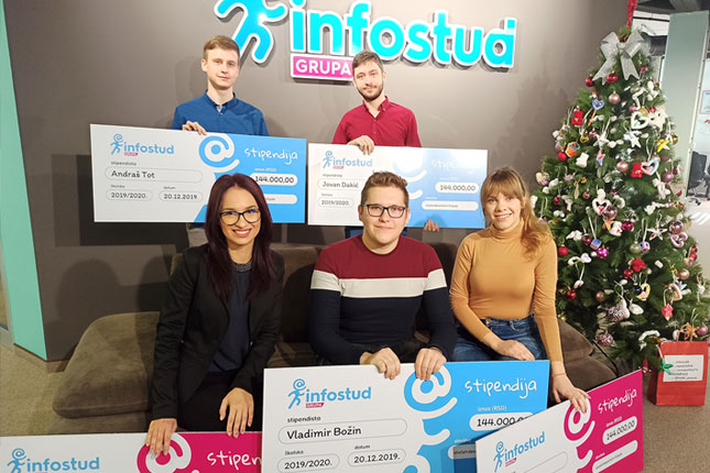 Infostud dodelio stipendije studentima Visoke tehničke škole i Ekonomskog fakulteta