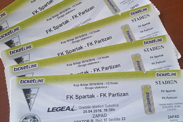 Fudbaleri Spartaka spremni za revanš polufinala Kupa protiv Partizana