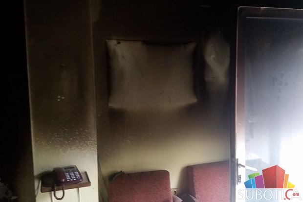 Pijanac zapalio taksi udruženje na Radijalcu