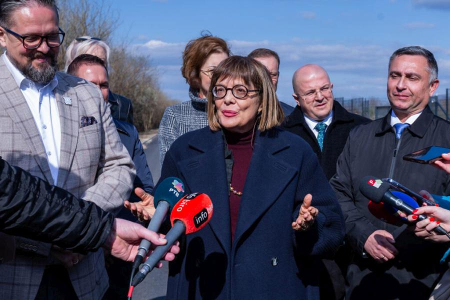 Juhas i Gojković obišli infrastrukturne radove u Subotici