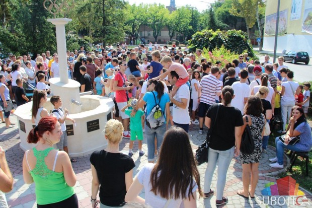 Štefanek i Kalinić na Olimpijskoj česmi