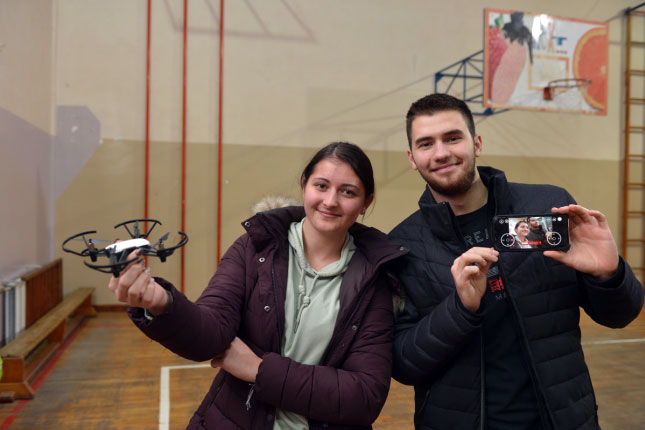 Dron kao nastavno sredstvo u OŠ "Matija Gubec"