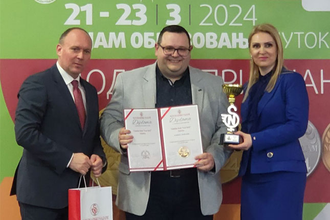 Tehnička škola "Ivan Sarić" dobitnik Velikog zlatnog pehara na Međunarodnom sajmu obrazovanja