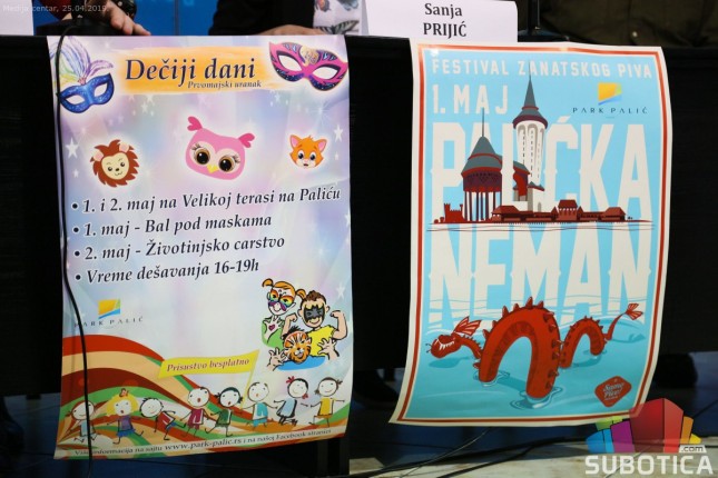 Prvomajski uranak na Paliću od 1. do 5. maja