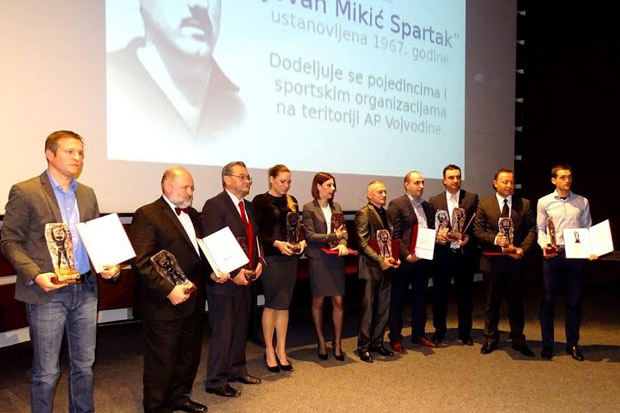 Boris Arsić dobitnik nagrade "Jovan Mikić Spartak"