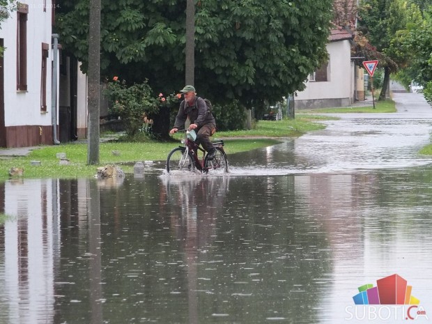 Nova kiša i novi problemi na subotičkim ulicama