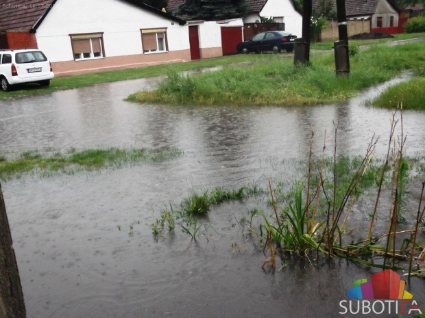 Nova kiša i novi problemi na subotičkim ulicama