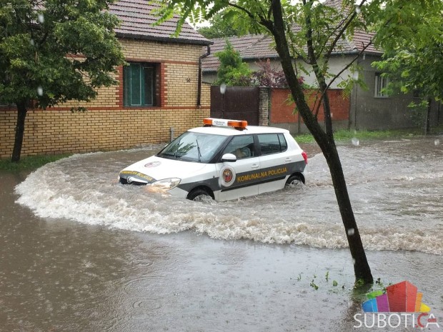 Nova kiša i novi problemi na subotičkim ulicama