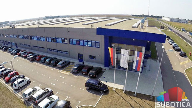 Promet Slobodne zone u Subotici 864 miliona evra