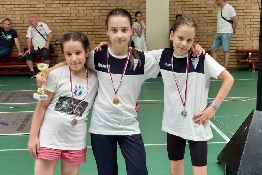 Mačevanje: Spartak briljirao na Prvenstvu Srbije – osvojeno čak 9 medalja