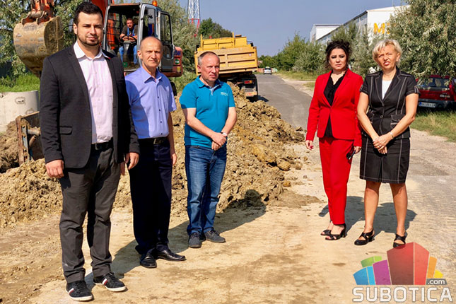 U toku radovi na izgradnji vodovodne, kanalizacione i saobraćajne infrastrukture