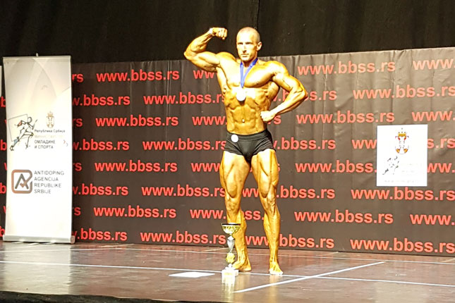 Bodi bilding: Igor Šikora izborio nastup na Evropskom prvenstvu u Španiji