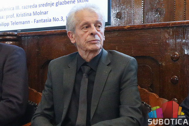 Dirigent Maćaš Murenji, dobitnik nagrade „Pro urbe“