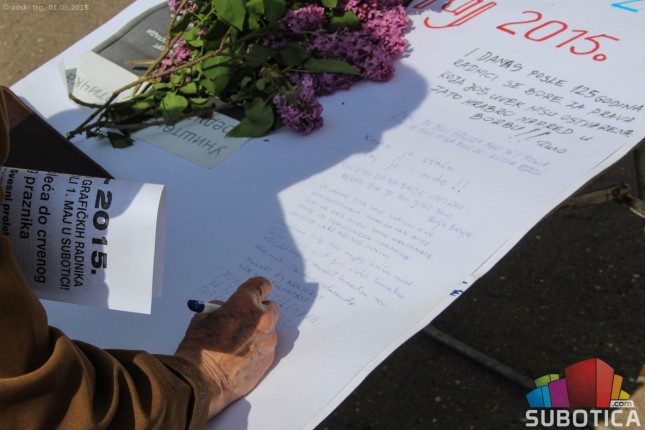 "Prvi maj nije samo praznik rada, nego i dan radničke borbe"