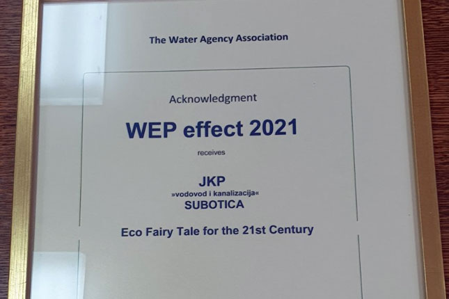 Priznanja za subotički "Vodovod"