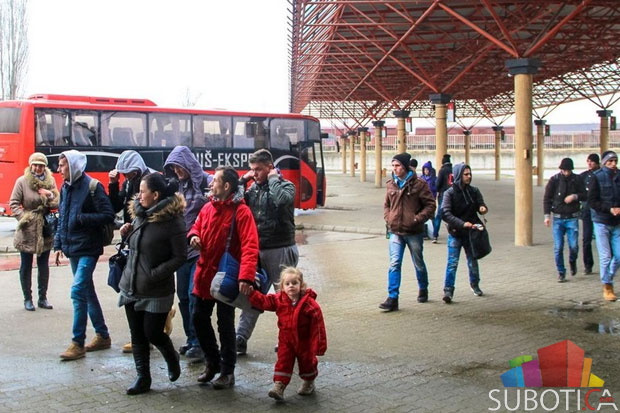 U Suboticu svakodnevno stiže između pet i osam autobusa sa Kosova