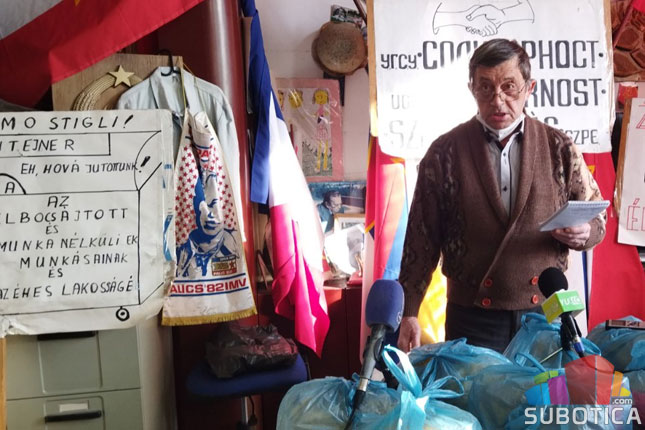 UG „Solidarnost“ podelilo pakete pomoći za najugroženije sugrađane