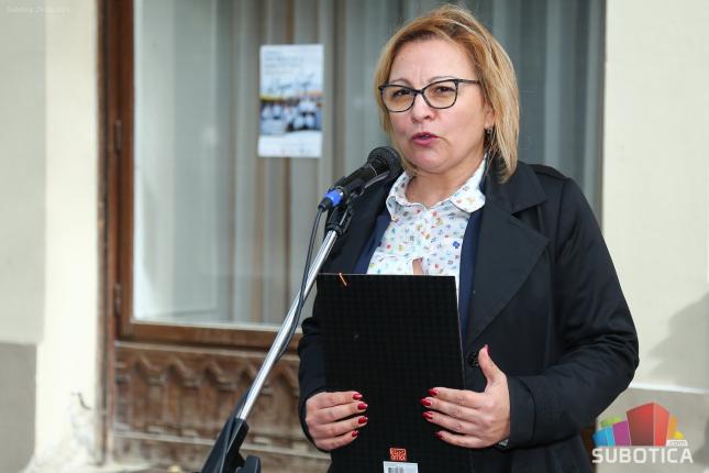 Spomen - ploča kompozitoru Erneu Lanjiju ponovo na zgradi Muzičke škole