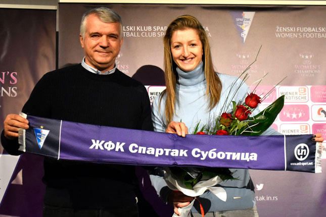 Fudbal: ŽFK "Spartak" održao godišnju Skupštinu, Slovićeva potpisala profesionalni ugovor