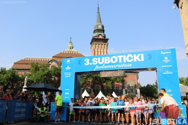 Plan zatvaranja ulica tokom 4. Subotičkog polumaratona (nedelja)