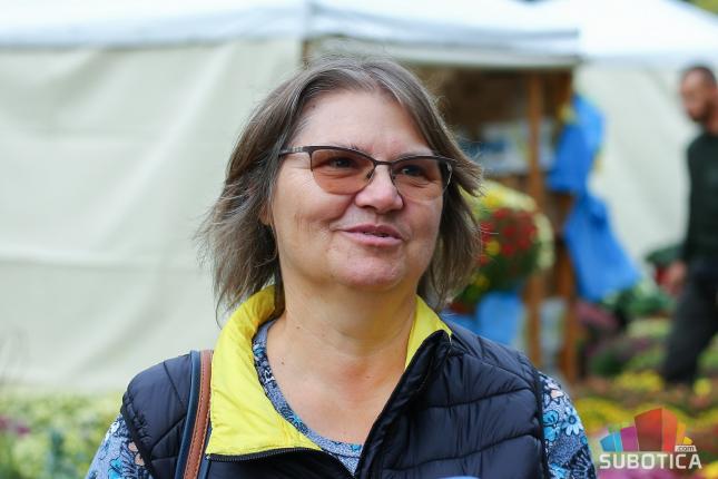 Centar grada u znaku jesenjeg cveća