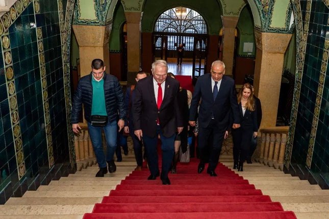 Gradonačelnik Bakić ugostio ambasadora SAD, na stolu bile brojne tekuće teme