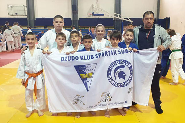 Džudo: Spartak osvojio 11 medalja na dva takmičenja