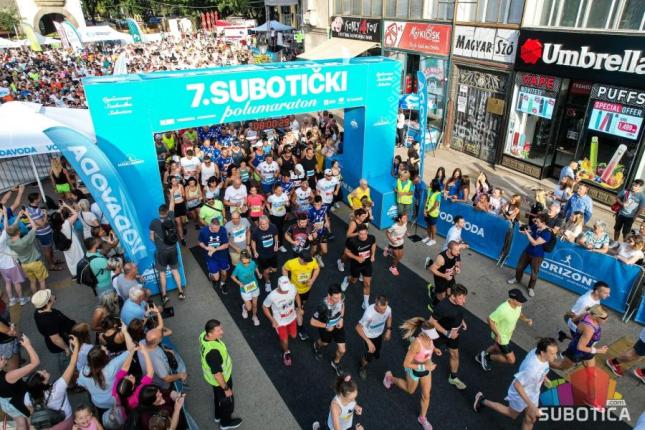 Održan sedmi Subotički polumaraton