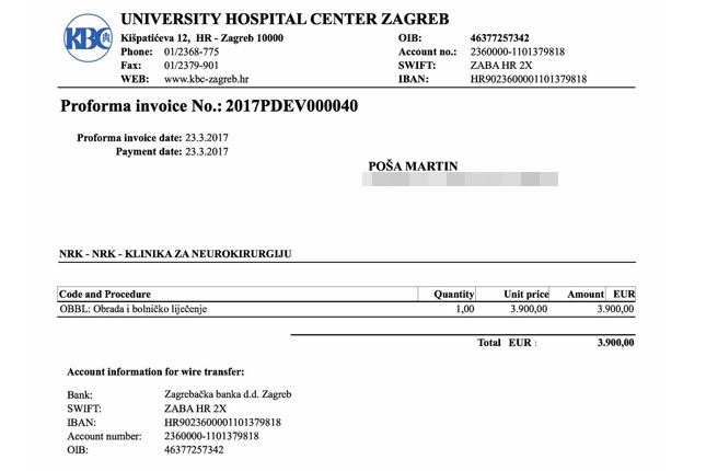 Pomozimo Martinu da ode na operaciju