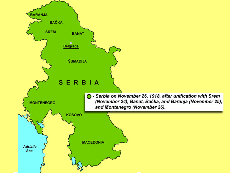 banat srbija mapa Godišnjica pripojenja matici Srbiji | (Vesti   25.11.2008) Subotica banat srbija mapa
