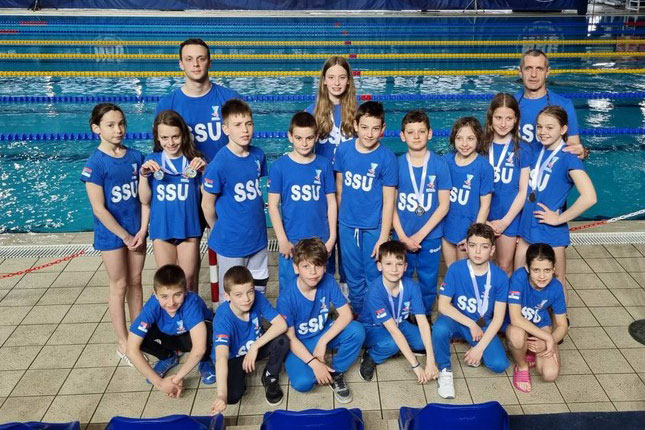 Plivanje: Koltin osvojio bronzu u dresu Srbije, uspešni mlađi plivači Spartaka na takmičenjima u Beogradu