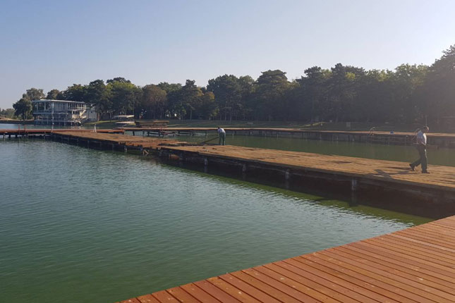 Nastavljena rekonstrukcija Mola na Muškom štrandu